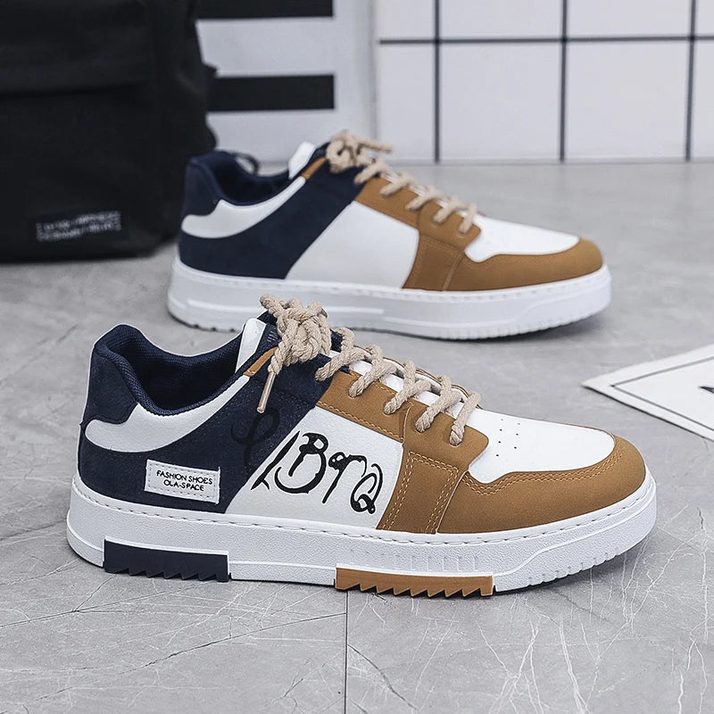 Men's Breathable Casual Sports Shoes - Anti-Slip Board Shoes