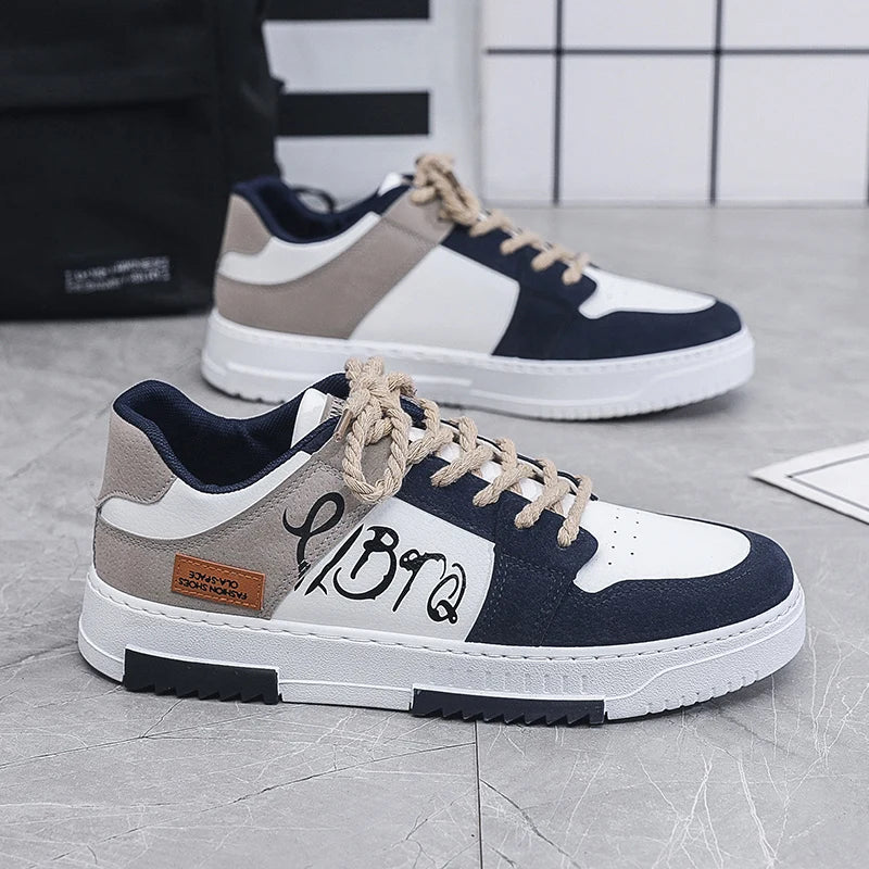 Men's Breathable Casual Sports Shoes - Anti-Slip Board Shoes