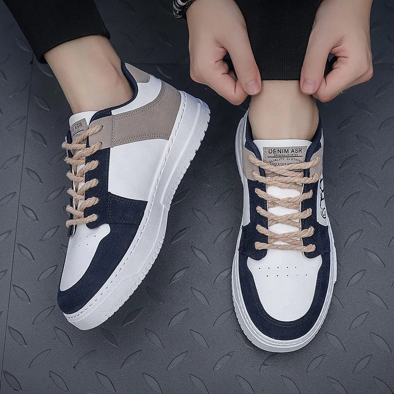 Men's Breathable Casual Sports Shoes - Anti-Slip Board Shoes