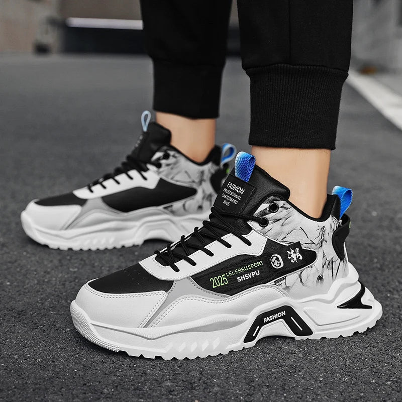 Greatshoes Men's Warm Snow Boots - Plus Size Winter Sneakers