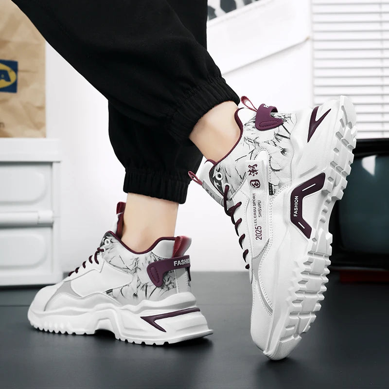 Greatshoes Men's Warm Snow Boots - Plus Size Winter Sneakers