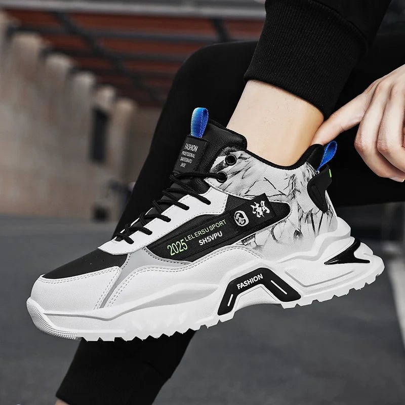 Greatshoes Men's Warm Snow Boots - Plus Size Winter Sneakers