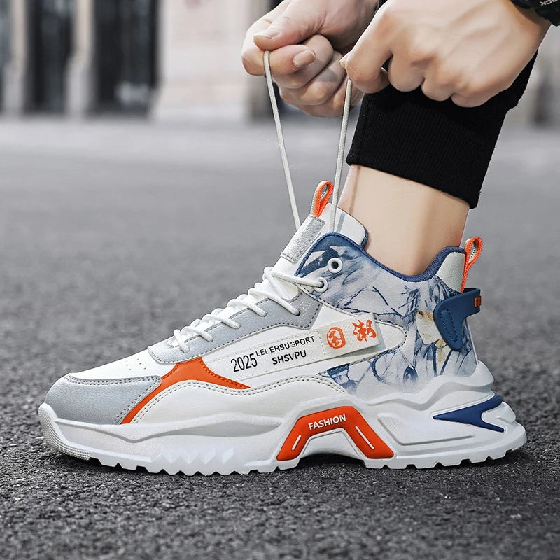 Greatshoes Men's Warm Snow Boots - Plus Size Winter Sneakers