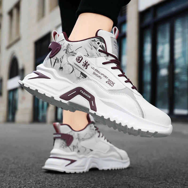 Greatshoes Men's Warm Snow Boots - Plus Size Winter Sneakers