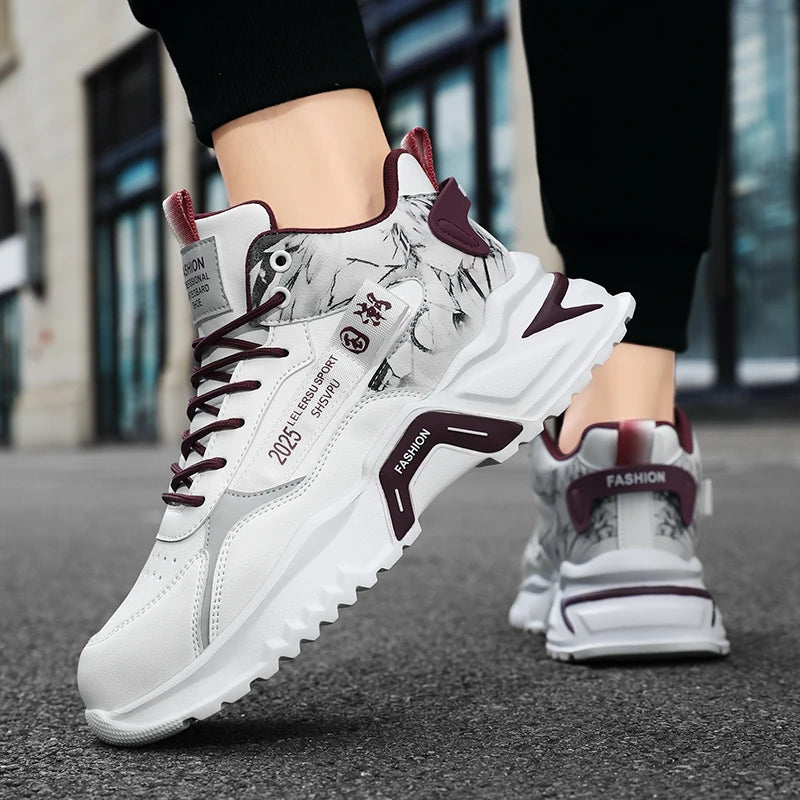 Greatshoes Men's Warm Snow Boots - Plus Size Winter Sneakers