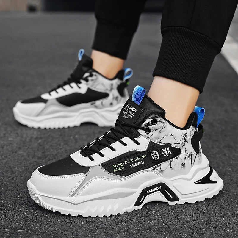 Greatshoes Men's Warm Snow Boots - Plus Size Winter Sneakers