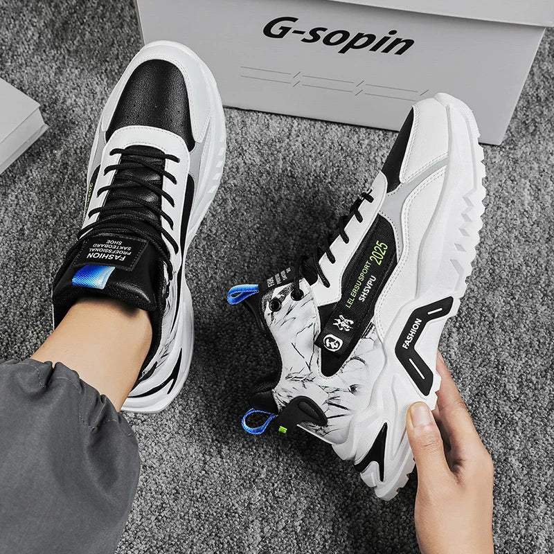 Greatshoes Men's Warm Snow Boots - Plus Size Winter Sneakers