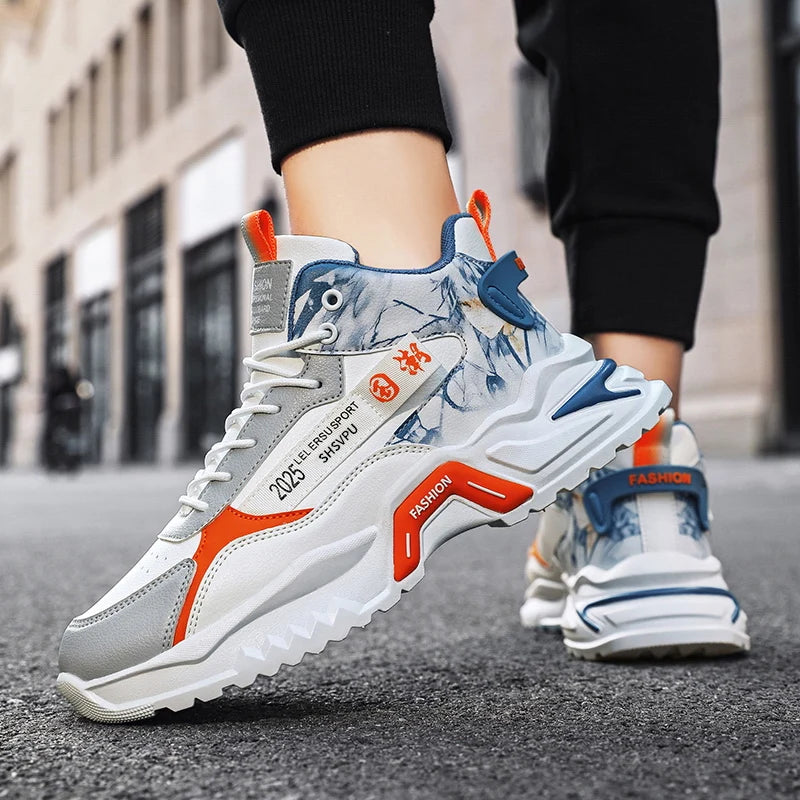 Greatshoes Men's Warm Snow Boots - Plus Size Winter Sneakers