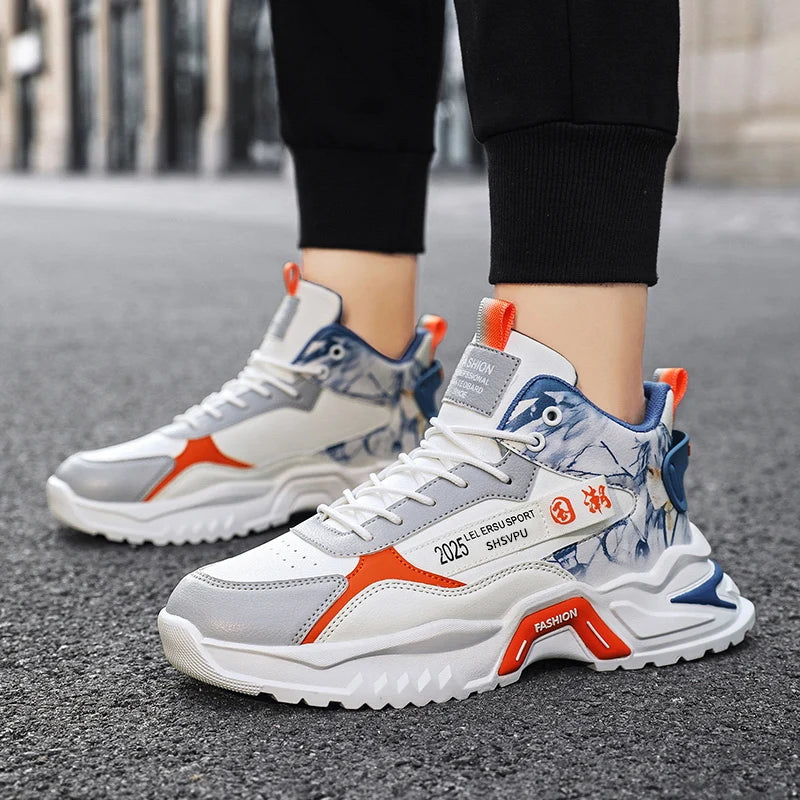 Greatshoes Men's Warm Snow Boots - Plus Size Winter Sneakers