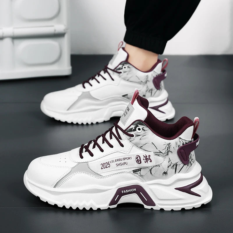 Greatshoes Men's Warm Snow Boots - Plus Size Winter Sneakers