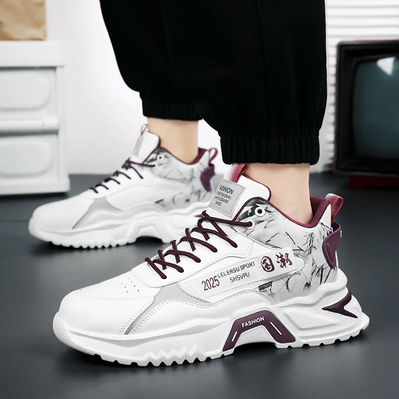 Greatshoes Men's Warm Snow Boots - Plus Size Winter Sneakers